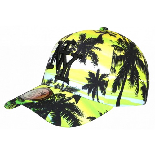 Casquette jaune verte - casquette,