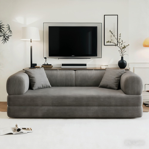 Futon sofa bed boneless - sofa,