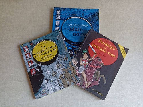 Lot livres d énigmes - lot, 3