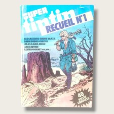 📚 Rare super tintin Recueil n°1  Collector Vintage
