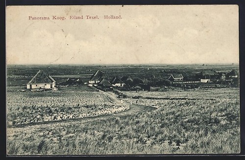 Carte postale koog île de - carte, /Île