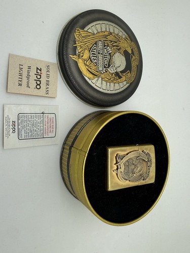 Zippo harley davidson bald - harley,