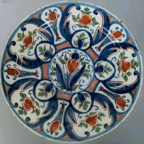 Delft ancien assiette - assiette, en