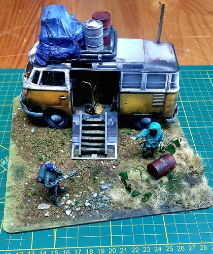 Diorama apocalyptique - apocalyptique, vw