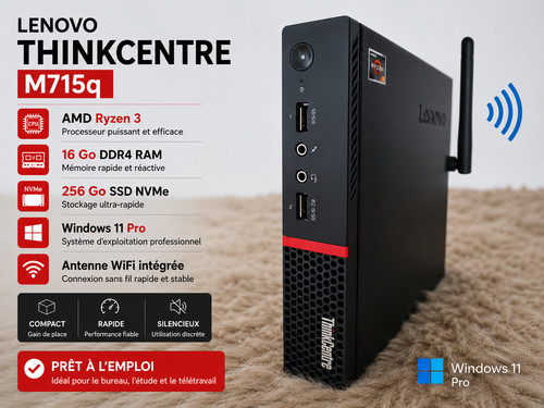 Mini lenovo m715q - mini,