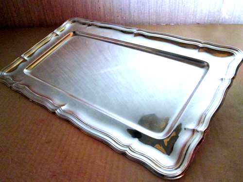 Plateau service plaqué - plateau,