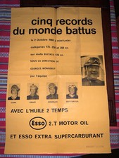 Affiche originale moto Bultaco