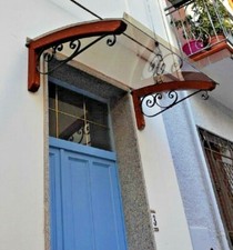 abris bois DIY d'entrée