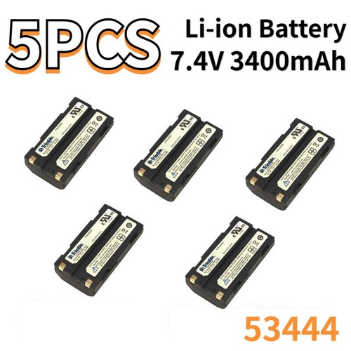 5pcs 3400mah battery - 7.4v,
