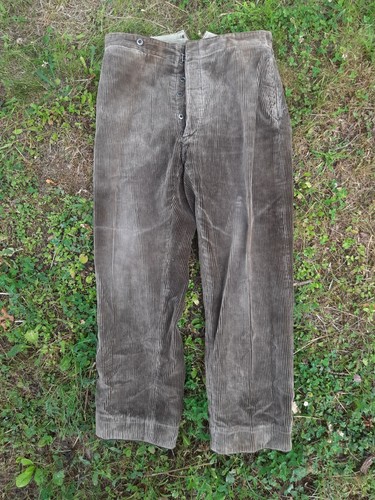 Ancien pantalon velours avec - pantalon,