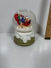 Vintage Rare McDonald’s Christmas Snow Globe Ronald Grimace Hamburglar