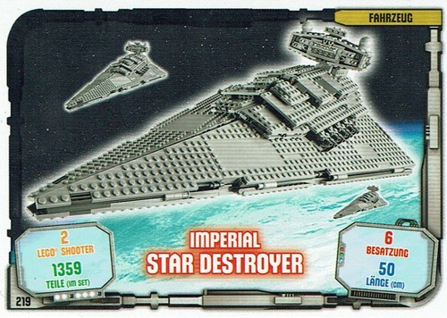 Lego star wars série cartes - star,