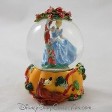 DISNEY Cinderella Snowglobe 7cm (DOU) Mini Snow Globe Pumpkin