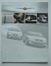 CHRYSLER Sebring cabriolet & Coupé 2000 dealer brochure - French - Canada