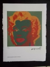 Andy Warhol - Marylin Monroe (1995) Pop Art / Lithographie signée numérotée