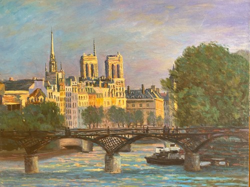 Tableau huile sur - huile,