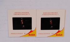 1958 35mm Slides Kingsford Charcoal Grill BBQ Chef Man Lot 0f 2 #21766