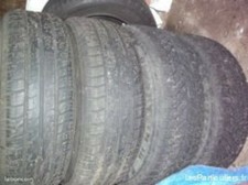 4 jantes tôle + pneus