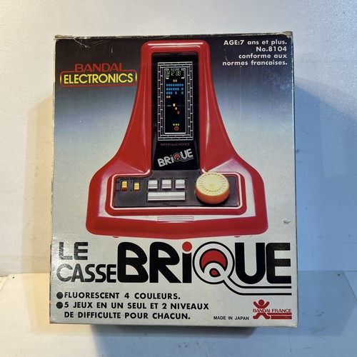 Console jeu casse brique - console,