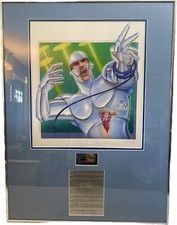 L. RON HUBBARD'S Mission Earth Lithograph THE DUELIST & COUNTESS KRAK #318 COA