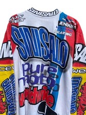 Vintage 90s Sinisalo Pure Moto Worldwide Jeremy Mcgrath Motocross Jersey