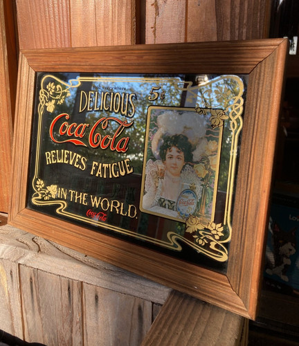 Miroir publicitaire coca cola - publicitaire, coca-cola