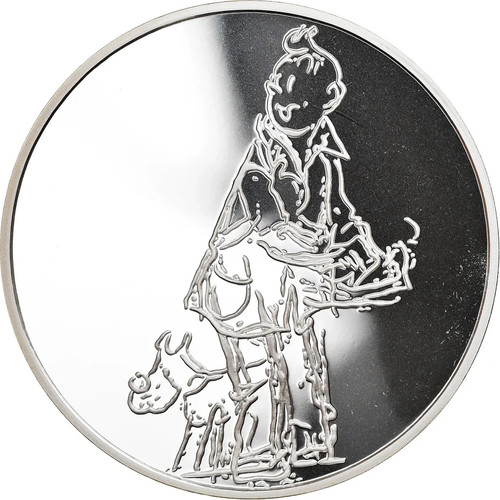 Hergé tintin pièce de - -tintin,