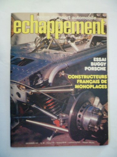 Echappement 12 1975 - n°86, 12/1975