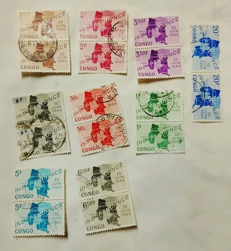 Congo belge indépendance 1960 - congo,