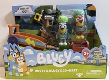 BLUEY Rusty & Bluey's Go-Kart