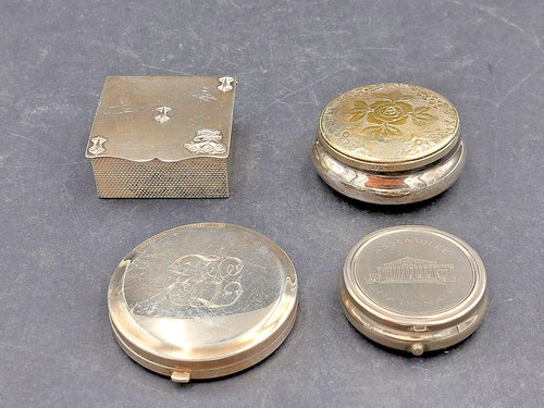 Metal cutlery boxes set - , of