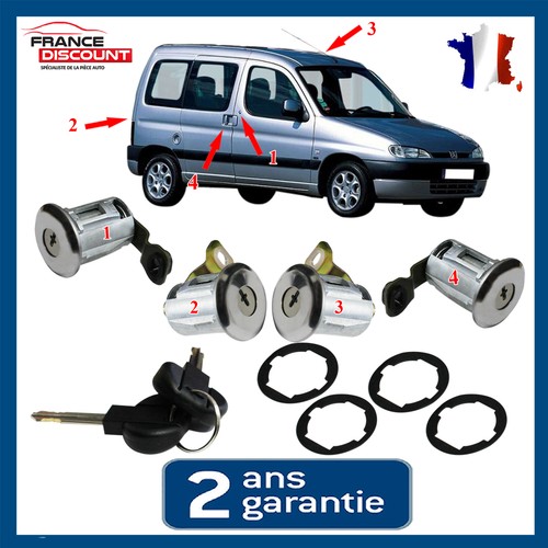 Barillets portes avant - 4x,