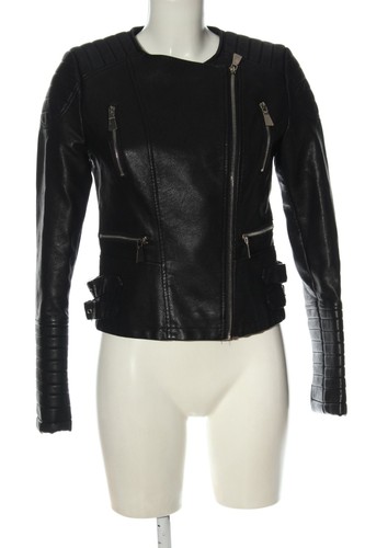 Flamant rose veste cuir - flamant,