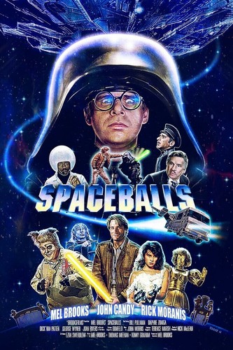 1987 spaceballs movie poster - movie,