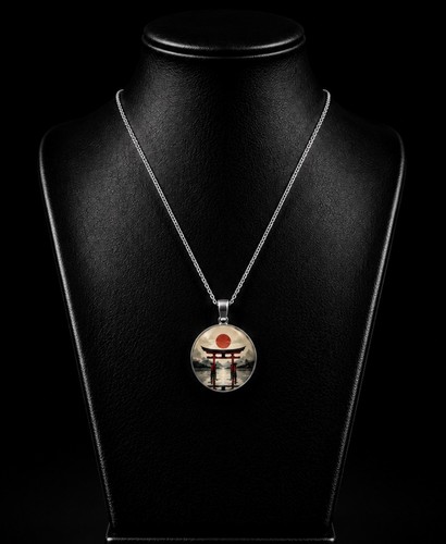 Collier torii japonais mm - collier, 25