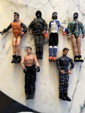 LOT 6 GRANDE FIGURINES VINTAGE