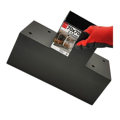 Support poteau bois angle - poteau,