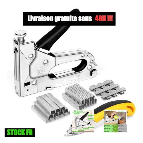 Agrafeuse manuelle 1 bois - agrafeuse,
