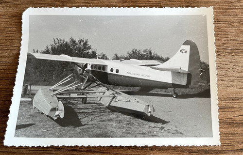 Photo ancienne avion - ancienne,