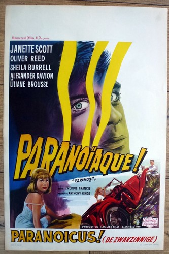 Belgian poster thriller - belgian,
