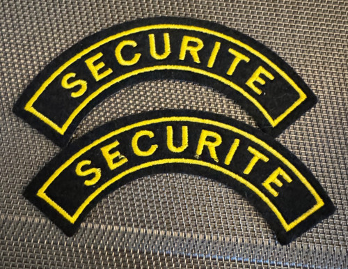 Ecussons epaules securite - d’epaules,