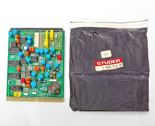 Studer a820 a812 record - a820,
