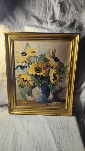 Superbe peinture huile - superbe, à