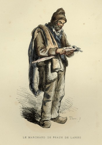 1842 marchand peaux de - 1842,