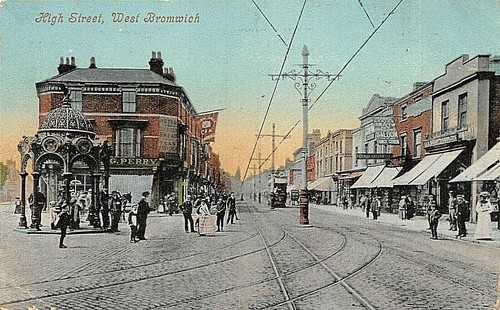 Carte postale ouest bromwich - carte,