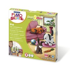 Kit Pâte Fimo Kids Animaux de compagnie 8034.02 ly