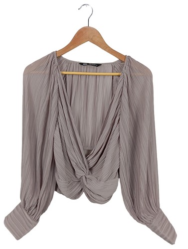 Zara blouse transparente dames - transparente,