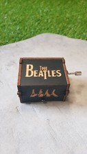 Boîte à musique en bois The Beatles Let it be - Personnalisable