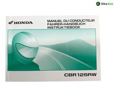Manuel du proprietaire HONDA CBR 125 R 2007-2010