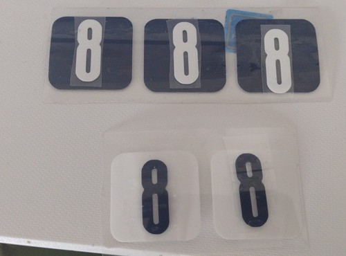 Patch thermo numéro football - patch,